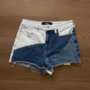 Hollister Multi Color Ultra High Rise Mom Short
